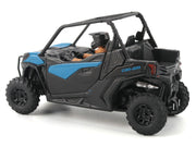 Can-Am Maverick Trail DPS 1000 Blue and Black with Driver Figure 1/32 Diecast Model by BRP Models image 3