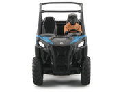 Can-Am Maverick Trail DPS 1000 Blue and Black with Driver Figure 1/32 Diecast Model by BRP Models image 4