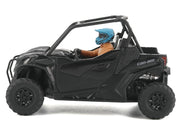 Can-Am Maverick Trail DPS 1000 Matt Black with Driver Figure 1/32 Diecast Model by BRP Models image 2