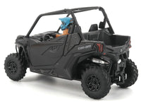 Can-Am Maverick Trail DPS 1000 Matt Black with Driver Figure 1/32 Diecast Model by BRP Models image 3
