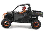 Can-Am Commander XT-P 1000R Gray and Orange with Driver Figure 1/32 Diecast Model by BRP Models image 2