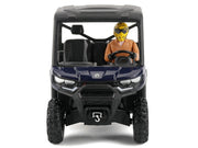 Can-Am Defender XT HD9 Navy Blue and Black with Driver Figure 1/32 Diecast Model by BRP Models image 5
