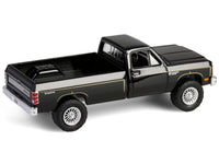 1981 Dodge Power Ram Prospector Pickup Truck Black "The A-Team" (1983-1987) TV Series "Hollywood Series" Release #43 1/64 Diecast Model Car by Greenlight image 3