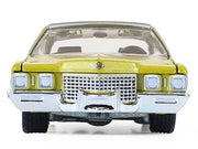 1971 Cadillac Sedan Deville Lowrider Gold Metallic with Black Top "California Lowriders" Series 7 1/64 Diecast Model Car by Greenlight image 4