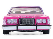 1975 Ford Thunderbird Lowrider Pink Metallic with Purple Top and Graphics with Purple Interior "California Lowriders" Series 7 1/64 Diecast Model Car by Greenlight image 5