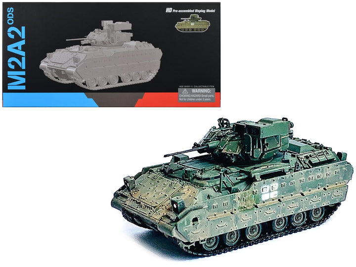 Ukraine M2A2 ODS Light Tank Green Camouflage (Weathered) "NEO Dragon Armor" Series 1/72 Plastic Model by Dragon Models image 2