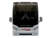 Prevost H3-45 Coach Bus "Holiday Tours - 2024 IMG Operator of the Year" White with Graphics Limited Edition 1/64 Diecast Model by Iconic Replicas image 4