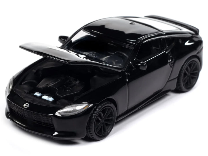 2023 Nissan Z Black Diamond "Import Legends" Series 1/64 Diecast Model Car by Auto World image 2
