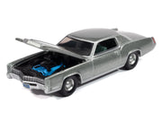 1967 Cadillac Eldorado Crystal Firemist Metallic with Green Interior "Luxury Cruisers" Series 1/64 Diecast Model Car by Auto World image 2