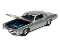 1967 Cadillac Eldorado Crystal Firemist Metallic with Green Interior "Luxury Cruisers" Series 1/64 Diecast Model Car by Auto World image 2