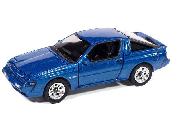 1988 Chrysler Conquest TSi Bright Blue Metallic "Modern Muscle" Series 1/64 Diecast Model Car by Auto World