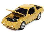 1988 Chrysler Conquest TSi San Marino Yellow "Modern Muscle" Series 1/64 Diecast Model Car by Auto World image 2