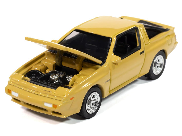 1988 Chrysler Conquest TSi San Marino Yellow "Modern Muscle" Series 1/64 Diecast Model Car by Auto World image 2