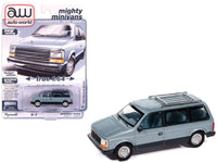 Auto World 1:64 1987 Plymouth Voyager example for the Muncle Mikes Auto World Club; monthly selection varies.