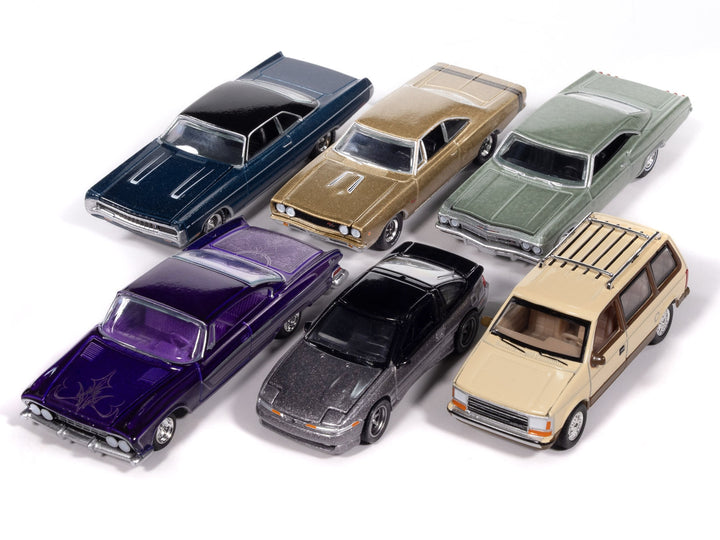 Auto World Premium 2025 Release 2 Set B of 6 pieces 1/64 Diecast Model Cars by Auto World image 2