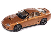 1998 Toyota Supra Sedona Sunset Bronze Metallic "Modern Muscle" Series 1/64 Diecast Model Car by Auto World image 2