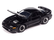 1993 Mitsubishi 3000GT VR-4 Albany Black Pearl "Import Legends" Series 1/64 Diecast Model Car by Auto World image 3