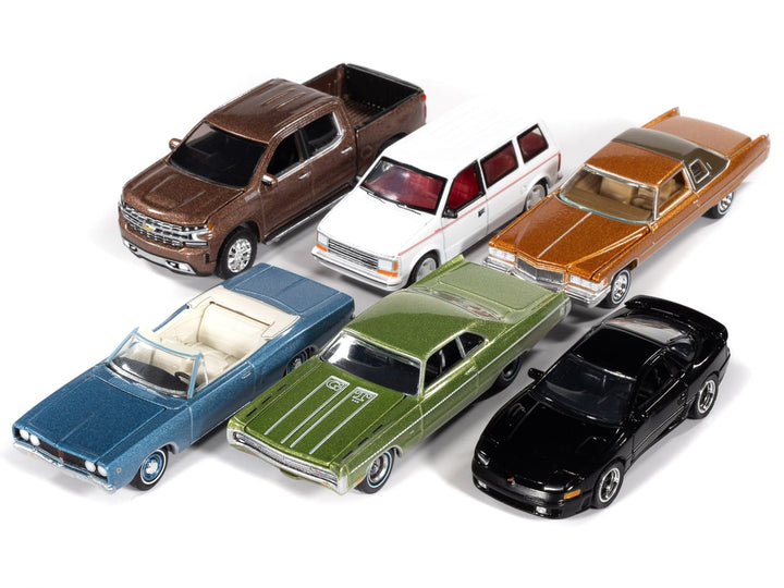 Auto World Premium 2026 Release 1 Set A of 6 pieces 1/64 Diecast Model Cars by Auto World image 2