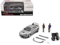 BM Creations Toyota Celica GT-Four RHD silver two figures 1:64 64B0415, product image 1