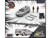 Toyota Celica GT-Four RHD (Right Hand Drive) ID Silver Metallic with 2 Figures and Accessories 1/64 Diecast Model Car by BM Creations image 3