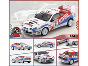 Toyota Celica GT-Four #21 Gilberto Pianezzola - Loris Roggia "Rallye Sanremo - Rallye d'Italia" (1996) with Extra Wheels 1/64 Diecast Model Car by BM Creations image 5
