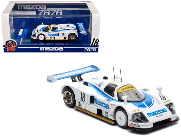 Mazda 787B #18 Stefan Johansson - David Kennedy - Maurizio Sandro Sala "Mazdaspeed" "24 Hours of Le Mans" (1991) 1/64 Diecast Model Car by BM Creations