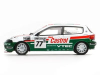 Honda Civic EG6 RHD (Right Hand Drive) #77 Team Castrol "National Saloon Car Cup" (1993) 1/64 Diecast Model Car by BM Creations image 3