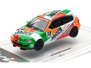 Honda Civic EG6 RHD (Right Hand Drive) #14 JACCS "Japanese Touring Car Championship" (1993) 1/64 Diecast Model Car by BM Creations image 5