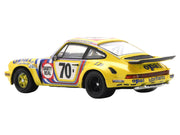 Porsche 911 Carrera RSR 3.0 #70 Henri Cachia - Raymound Touroul - Dennis Rua "ASA Cachia-Bondy" "24 Hours of Le Mans" (1974) 1/64 Model Car by Spark image 4
