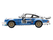 Porsche 911 Carrera RSR 3.0 #16 Clemens Schickentanz - Hartwig Bertrams "Joest Racing - Tebernum Racing" "24 Hours of Le Mans" (1975) 1/64 Model Car by Spark image 2