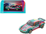 Porsche 911 Carrera RSR #65 Juan Carlos Bolanos - Andres Contreras - Billy Sprowls "Porsche Kremer Racing Team" "24 Hours of Le Mans" (1975) 1/64 Model Car by Spark