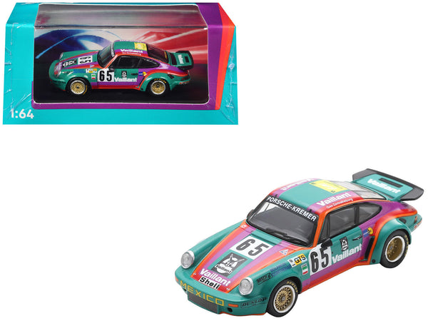 Spark Porsche 911 Carrera RSR number 65 Kremer Racing Le Mans 1975 1:64 64S029, product image 1