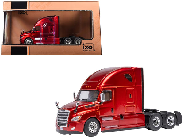 IXO 2018 Freightliner Cascadia truck tractor red metallic 1:64 64TR013B, product image 1