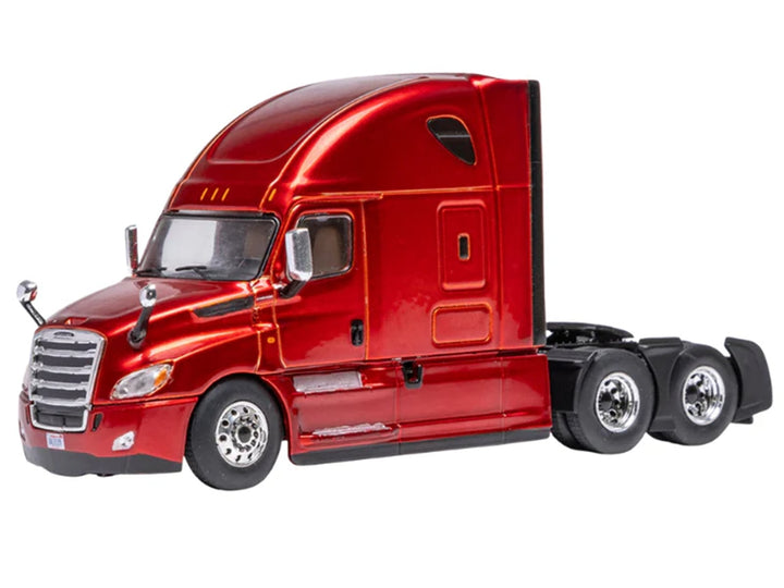 2018 Freightliner Cascadia Truck Tractor Red Metallic 1/64 Diecast Model by IXO Models image 2