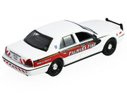 2011 Ford Crown Victoria "Palmyra Pennsylvania Citizen's Fire Company" White with Graphics "Fire & Rescue" Series #5 1/64 Diecast Model Car by Greenlight image 3