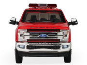 2018 Ford F-350 Pickup Truck "Los Angeles Fire Department" Red with White Stripes "Fire & Rescue" Series #5 1/64 Diecast Model Car by Greenlight image 4