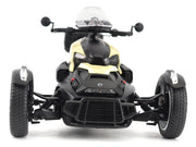 Can-Am Ryker Rally 3-Wheel Motorcycle Sand Storm and Black 1/12 Diecast Model by BRP Models image 3