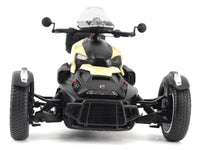 Can-Am Ryker Rally 3-Wheel Motorcycle Sand Storm and Black 1/12 Diecast Model by BRP Models image 3