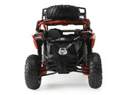 Can-Am Maverick X3 X RS Turbo RR with Roof Rack Chalk Gray and Orange 1/12 Diecast Model by BRP Models image 5