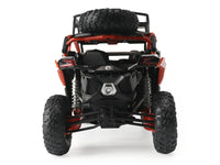 Can-Am Maverick X3 X RS Turbo RR with Roof Rack Chalk Gray and Orange 1/12 Diecast Model by BRP Models image 5