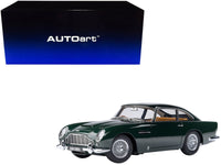Aston Martin DB5 RHD (Right Hand Drive) British Racing Green 1/18 Model Car by Autoart image 4