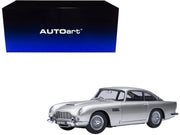 Aston Martin DB5 RHD (Right Hand Drive) Birch Silver 1/18 Model Car by Autoart image 5