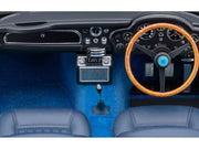 Aston Martin DB5 RHD (Right Hand Drive) Caribbean Pearl Blue Metallic 1/18 Model Car by Autoart image 3