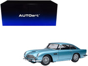 Aston Martin DB5 RHD (Right Hand Drive) Caribbean Pearl Blue Metallic 1/18 Model Car by Autoart image 5