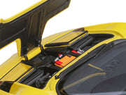 Bugatti EB110 SS Super Sport Giallo Bugatti Yellow with Silver Wheels 1/18 Model Car by Autoart image 3