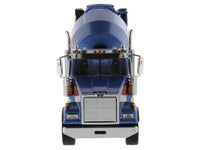 Western Star 4900 with Bridgemaster McNeilus Mixer Blue Metallic "Transport Series" 1/50 Diecast Model by Diecast Masters image 3