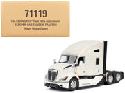 Kenworth T680 Truck Tractor Pearl White "Transport Series" 1/50 Diecast Model by Diecast Masters image 4