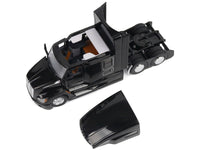 Kenworth T680 76" High Roof Sleeper Cab Truck Tractor Black "Transport Series" 1/50 Diecast Model by Diecast Masters image 3