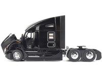 Kenworth T680 76" High Roof Sleeper Cab Truck Tractor Black "Transport Series" 1/50 Diecast Model by Diecast Masters image 4