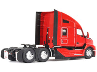 Kenworth T680 76" High Roof Sleeper Cab Truck Tractor Viper Red "Transport Series" 1/50 Diecast Model by Diecast Masters image 3